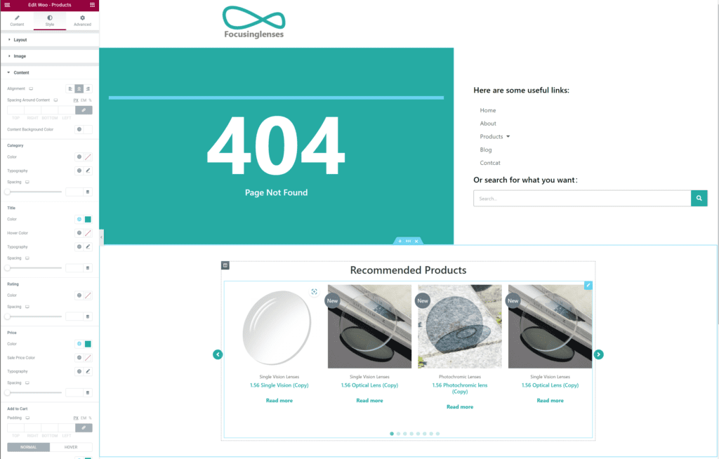 如何使用Elementor制作404页面模板？
