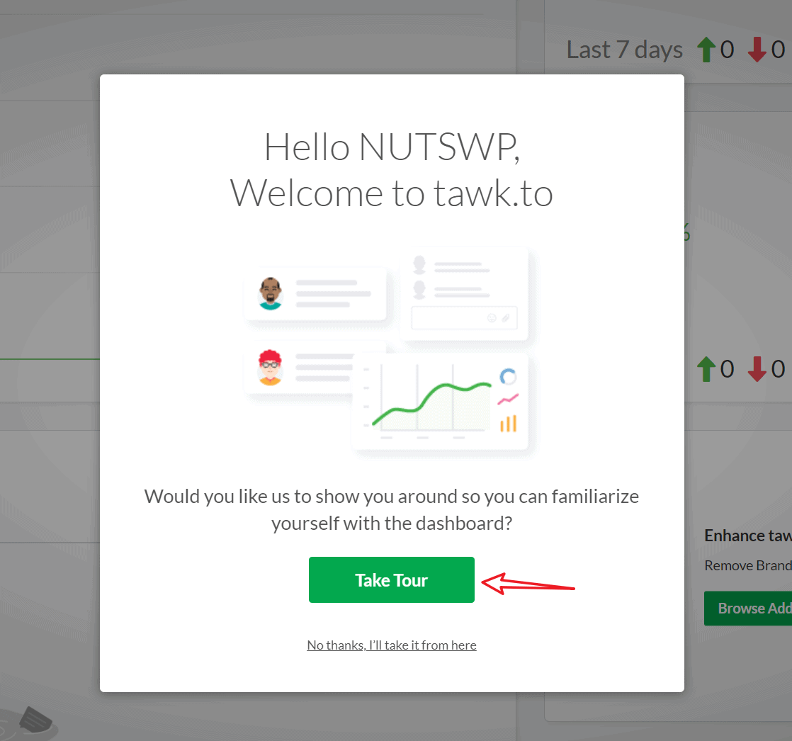 WordPress网站添加实时聊天tawk.to - 【NUTSWP】