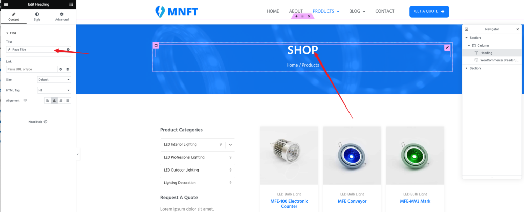 image 6 - 如何解决Product Archive模版Product页面标题默认为Shop？ - NUTSWP