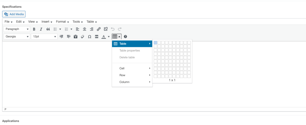 image 7 - Advanced Editor Tools-高级编辑器工具可在文本编辑器中插入表格 - NUTSWP