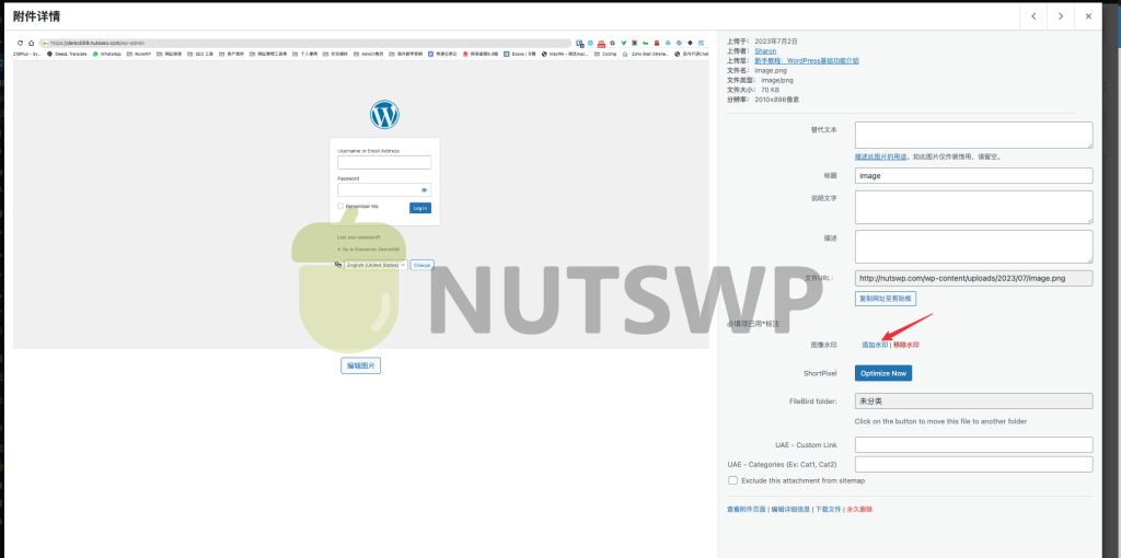 image 55 - 如何为网站图片自动添加水印（Image Watermark免费插件） - NUTSWP