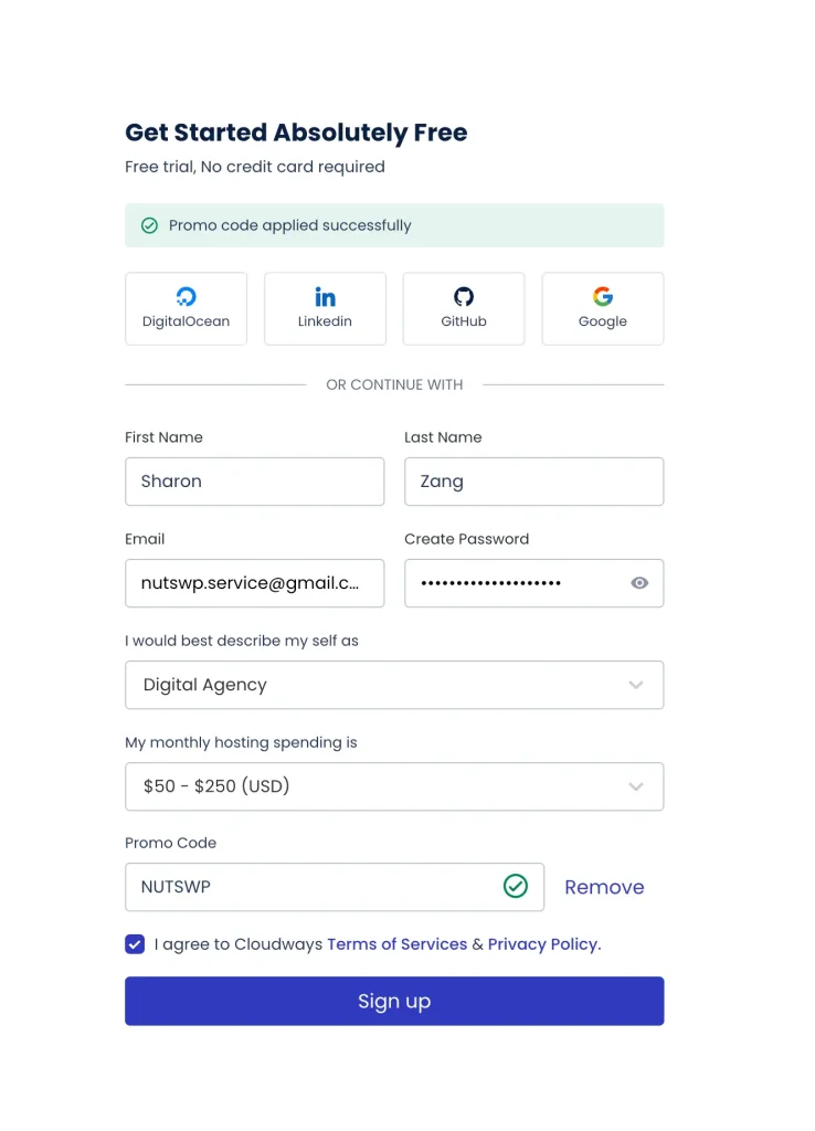 Cloudways账号注册 - 2024最新Cloudways主机注册购买指南（超详细） - NUTSWP