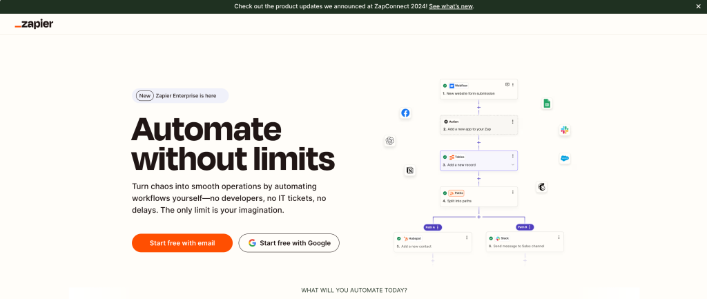 Zapier Webhook 实现询盘提交关键词过滤和邮件转发教程