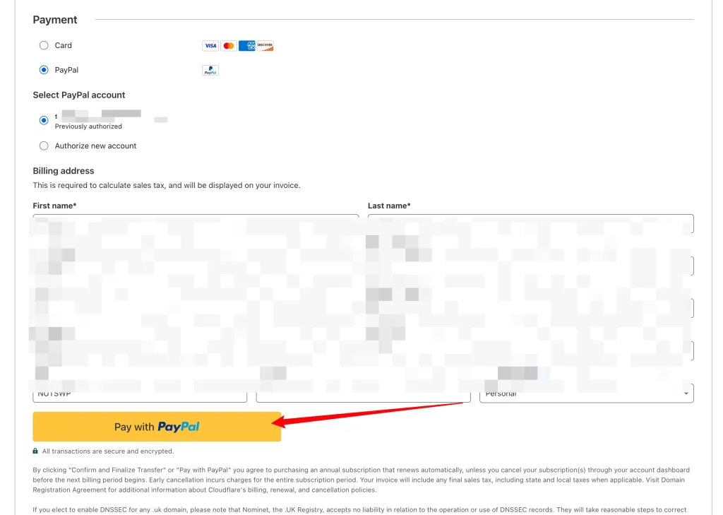 支付 - 如何将Namecheep域名转移到Cloudflare？ - NUTSWP