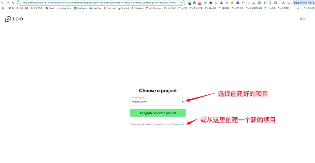 关联项目 - 添加Tidio实时聊天到WordPress网站 - NUTSWP
