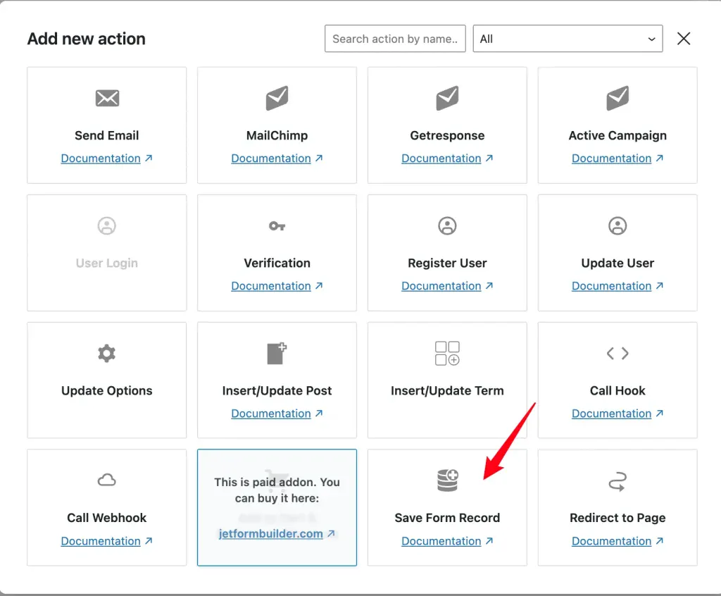 Save Form Record - 超强免费插件JetFormBuilder制作B2B询盘表单教程 - NUTSWP